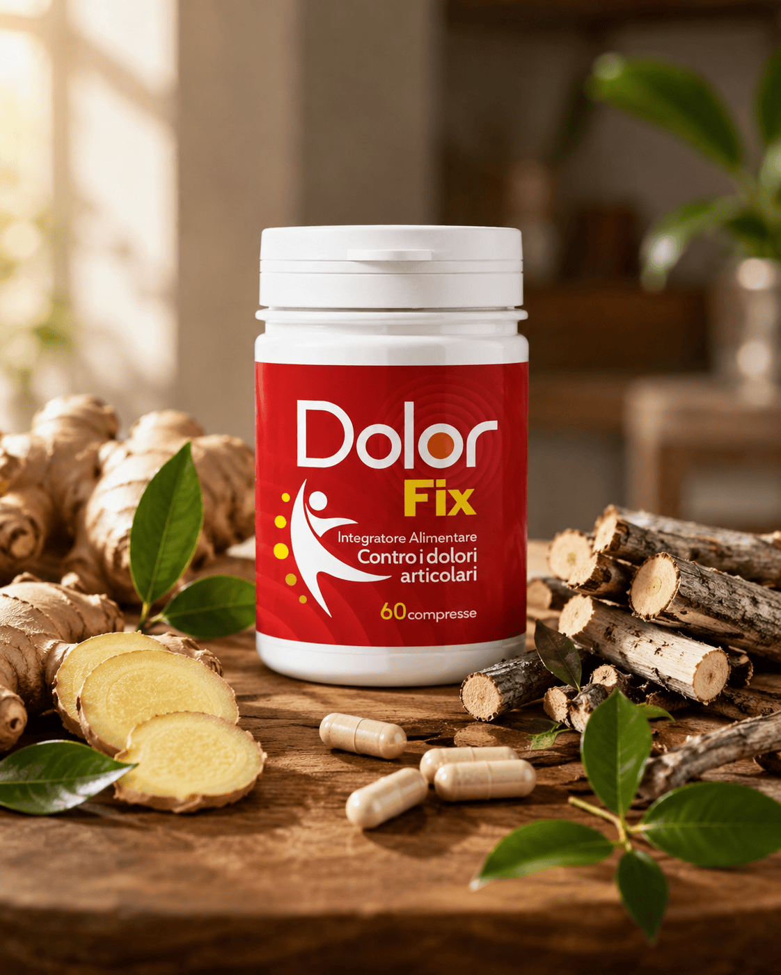 Dolor Fix integratore con zenzero e salice bianco