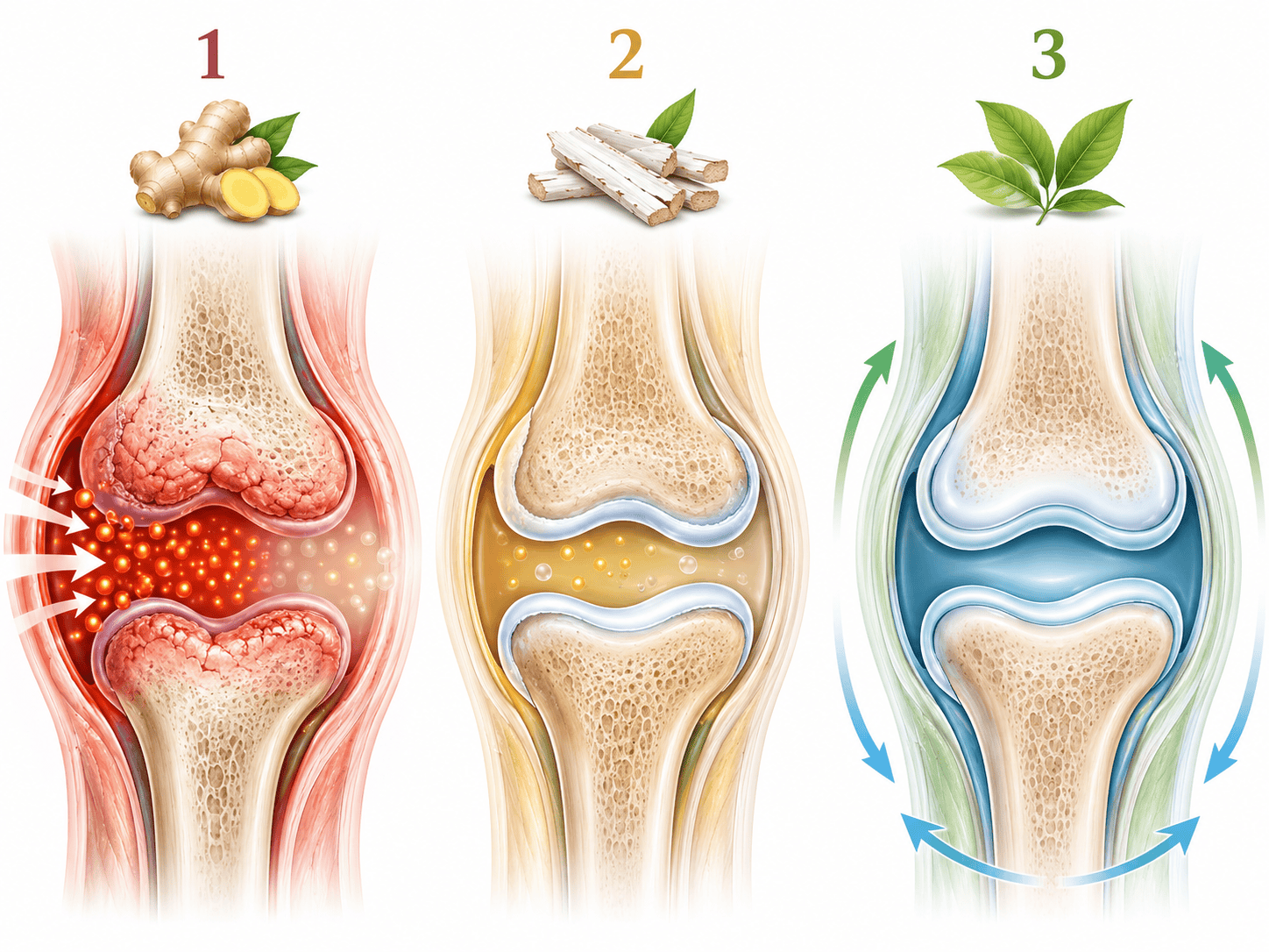 Diagramma delle 3 fasi di azione di Dolor Fix
